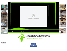 Tablet Screenshot of blackstonecreations.com